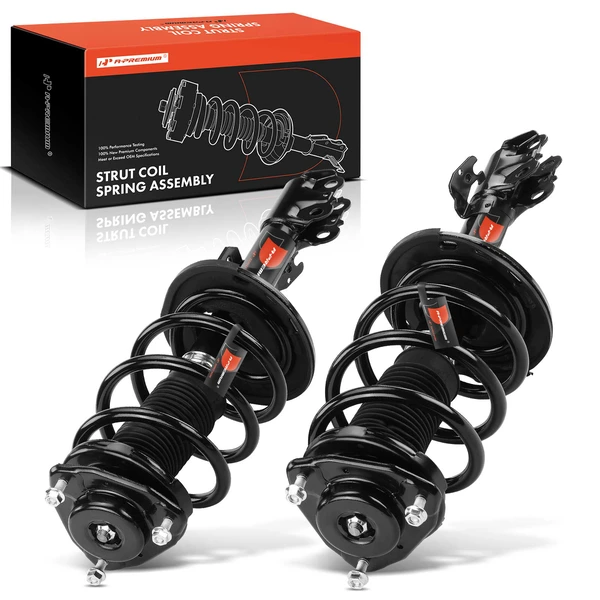 2-Pc Strut and Coil Spring Assembly Set Front Driver & Passenger A-Premium APSA0745