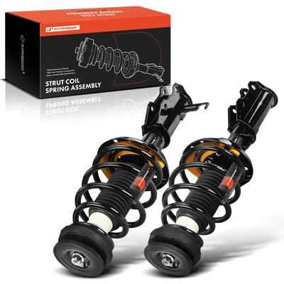 2 Pcs Front Complete Strut & Coil Spring Assembly