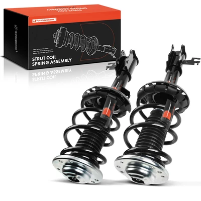 2 Pcs Front Complete Strut & Coil Spring Assembly