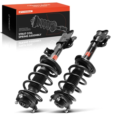 2 Pcs Front Complete Strut & Coil Spring Assembly