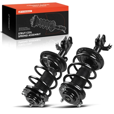 2 Pcs Front Complete Strut & Coil Spring Assembly
