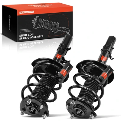 2 Pcs Front Complete Strut & Coil Spring Assembly
