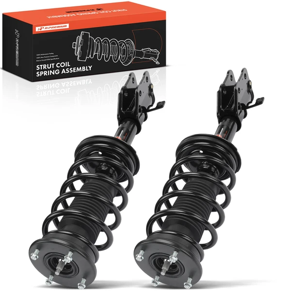 2-Pc Complete Strut & Coil Spring Assembly Front Driver & Passenger A-Premium APSA2585