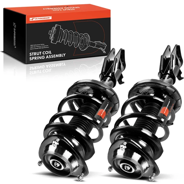 2-Pc Strut and Coil Spring Assembly Set Front Driver & Passenger A-Premium APSA0768
