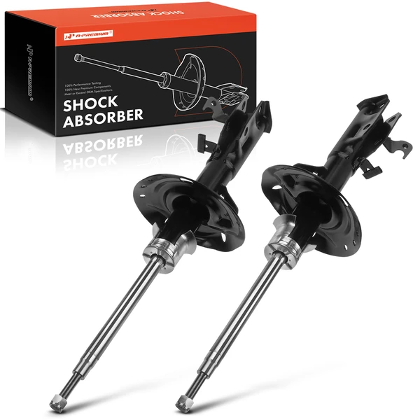 2011-2015 Honda CR-Z 2-Pc Shock Absorber Front Driver & Passenger A-Premium APSA0773