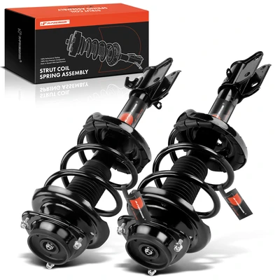 2 Pcs Front Complete Strut & Coil Spring Assembly