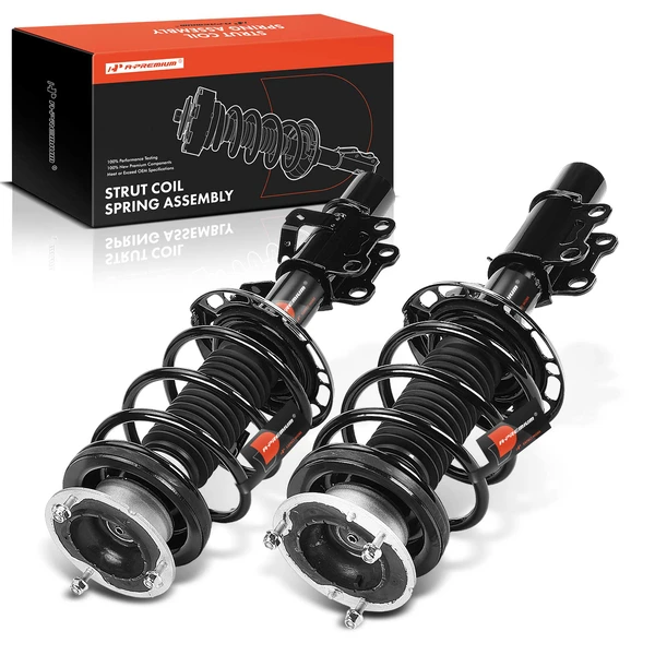 2013-2019 Cadillac ATS 2-Pc Strut and Coil Spring Assembly Set Front Driver & Passenger A-Premium APSA1969