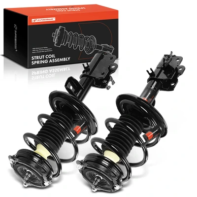 2 Pcs Front Complete Strut & Coil Spring Assembly