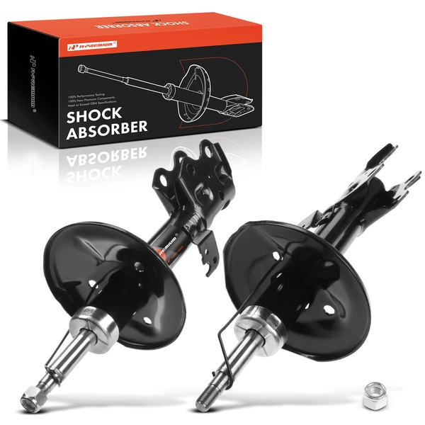 2-Pc Shock Absorber Strut Front Driver & Passenger A-Premium APSA0136