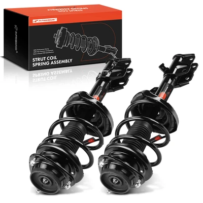 2 Pcs Front Complete Strut & Coil Spring Assembly