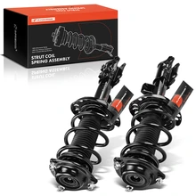 2 Pcs Front Complete Strut & Coil Spring Assembly