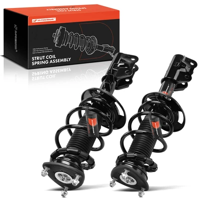 2 Pcs Front Complete Strut & Coil Spring Assembly