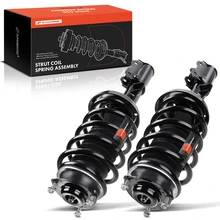 2002-2009 Saab 9-5 2pc Strut and Coil Spring Assembly Set Front Driver & Passenger A-Premium APSA0729