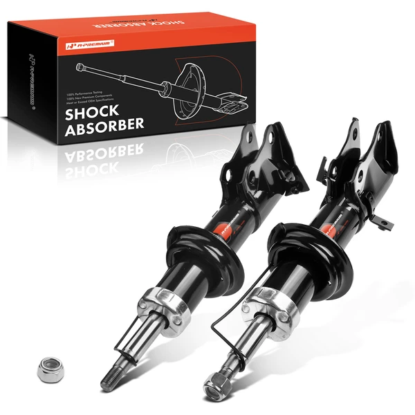 2-Pc Shock Absorber Strut Front Driver & Passenger A-Premium APSA0135