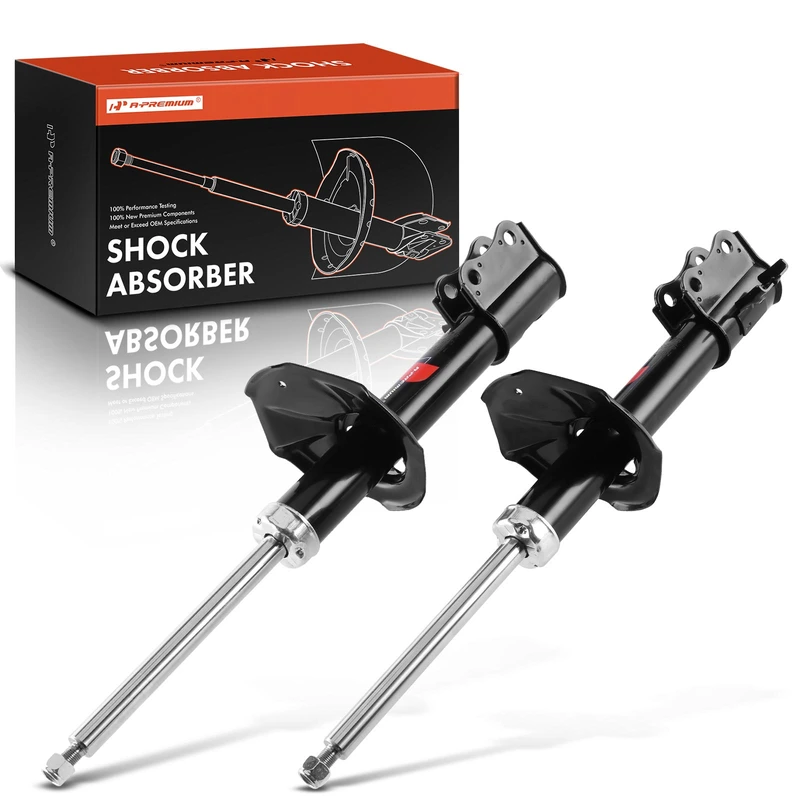 2-Pc Shock Absorber, Rear Driver & Passenger, A-Premium APSA1518