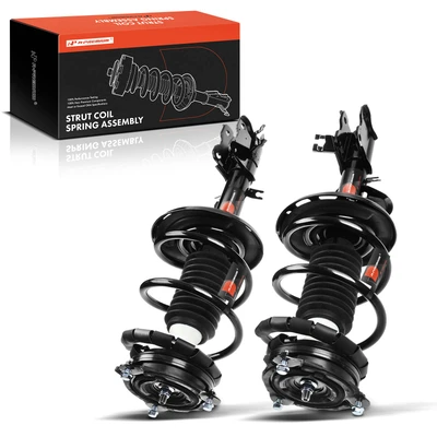 2 Pcs Front Complete Strut & Coil Spring Assembly
