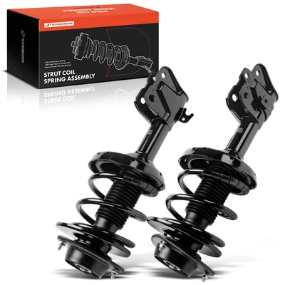 2 Pcs Front Complete Strut & Coil Spring Assembly