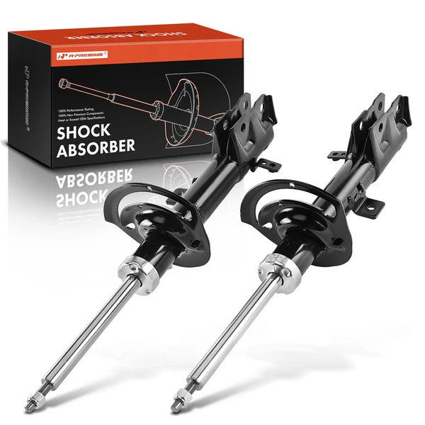 2-Pc Shock Absorber, Front Driver & Passenger, A-Premium APSA1564