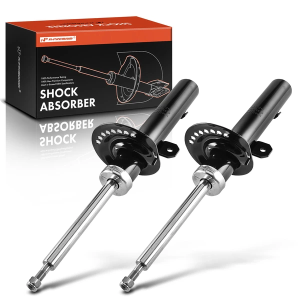 2-Pc Shock Absorber, Front Driver & Passenger, A-Premium APSA1565