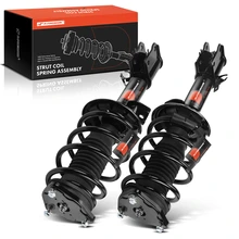 2 Pcs Front Complete Strut & Coil Spring Assembly