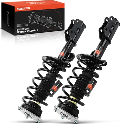 2 Pcs Front Complete Strut & Coil Spring Assembly