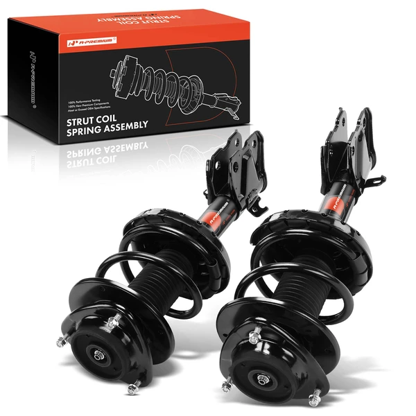 2015-2021 Subaru WRX 2-Pc Strut and Coil Spring Assembly Set Front Driver & Passenger A-Premium APSA2006