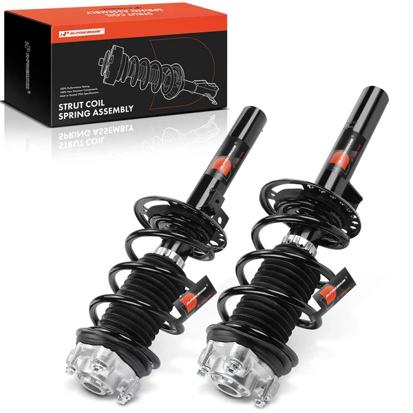 2-Pc Strut and Coil Spring Assembly Set Front Driver & Passenger A-Premium APSA2009