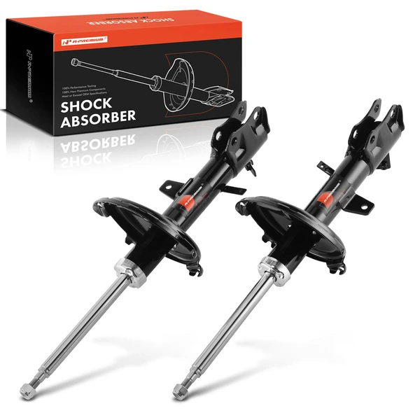 2-Pc Shock Absorber, Rear Driver & Passenger, A-Premium APSA1551