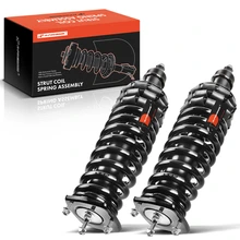 2 Pcs Rear Driver & Passenger Complete Strut & Coil Spring Assembly
