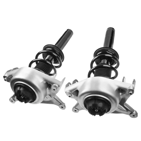 2009-2016 Audi A4 Quattro 2-Pc Strut and Coil Spring Assembly Set Front Driver & Passenger A-Premium APSA0801