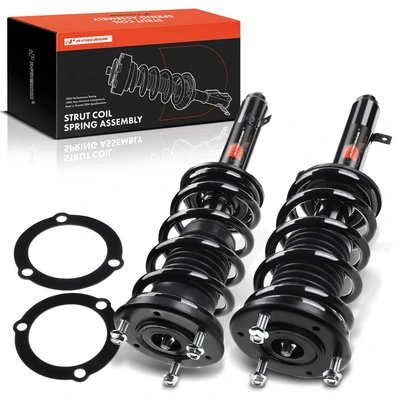 2 Pcs Front Complete Strut & Coil Spring Assembly