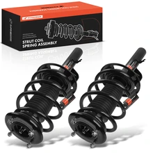 2008-2009 Ford Taurus X 2pc Strut and Coil Spring Assembly Set Front Driver & Passenger A-Premium APSA0804