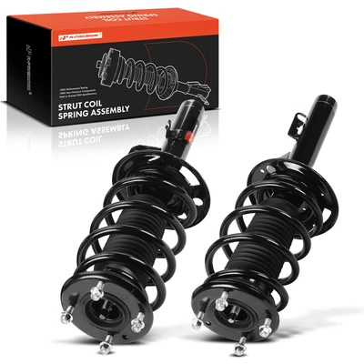 2 Pcs Front Complete Strut & Coil Spring Assembly