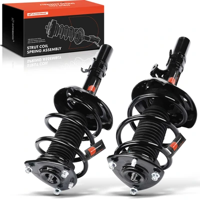 2 Pcs Front Complete Strut & Coil Spring Assembly