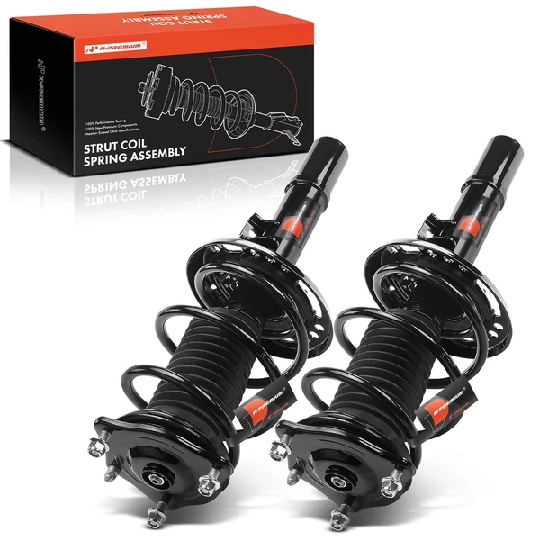 2016-2021 Honda Civic 2-Pc Strut and Coil Spring Assembly Set Front Driver & Passenger A-Premium APSA2029