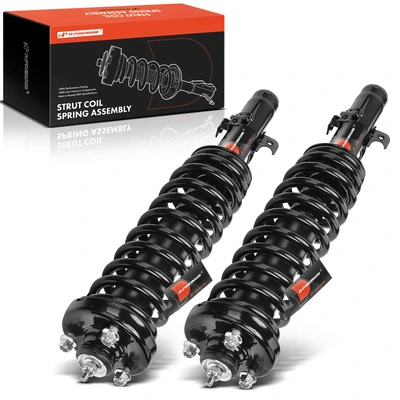 2 Pcs Front Complete Strut & Coil Spring Assembly