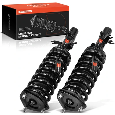 2 Pcs Front Complete Strut & Coil Spring Assembly
