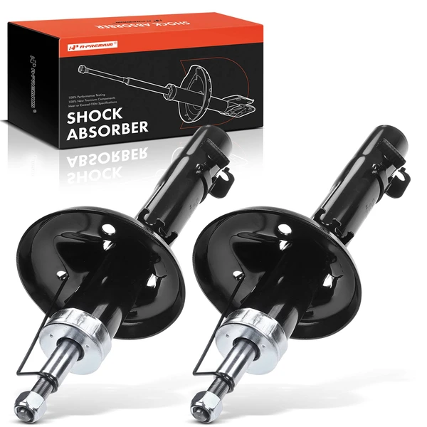 2-Pc Complete Strut + Coil Spring, Front Driver & Passenger, A-Premium APSA0810