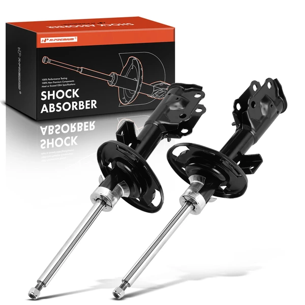 2-Pc Shock Absorber, Front Driver & Passenger, A-Premium APSA1580