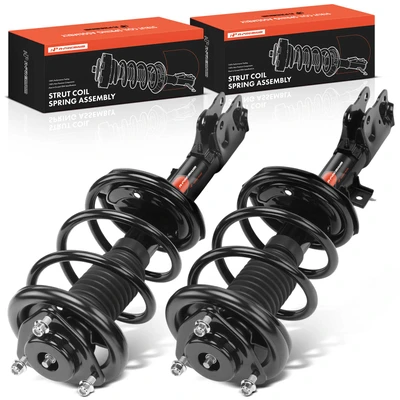 2 Pcs Front Complete Strut & Coil Spring Assembly