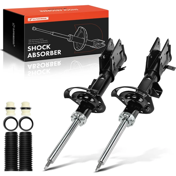2-Pc Shock Absorber, Front Driver & Passenger, A-Premium APSA2202