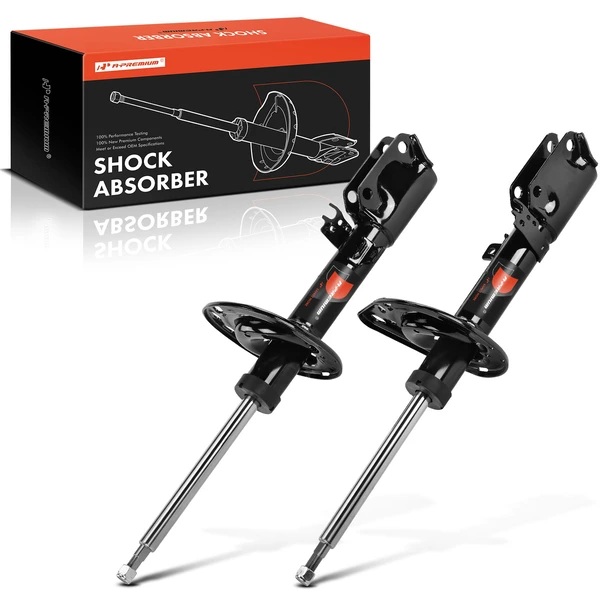 2-Pc Shock Absorber Rear Driver & Passenger A-Premium APSA2195