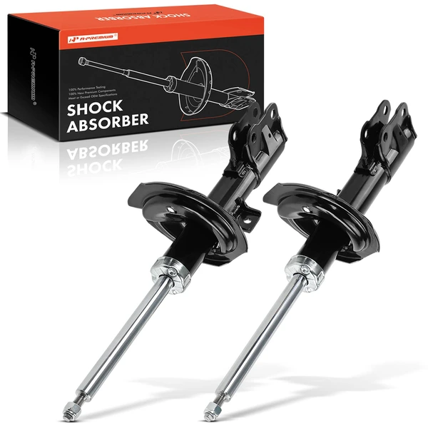 2008-2015 Mitsubishi Lancer 2-Pc Shock Absorber Front Driver & Passenger A-Premium APSA0811