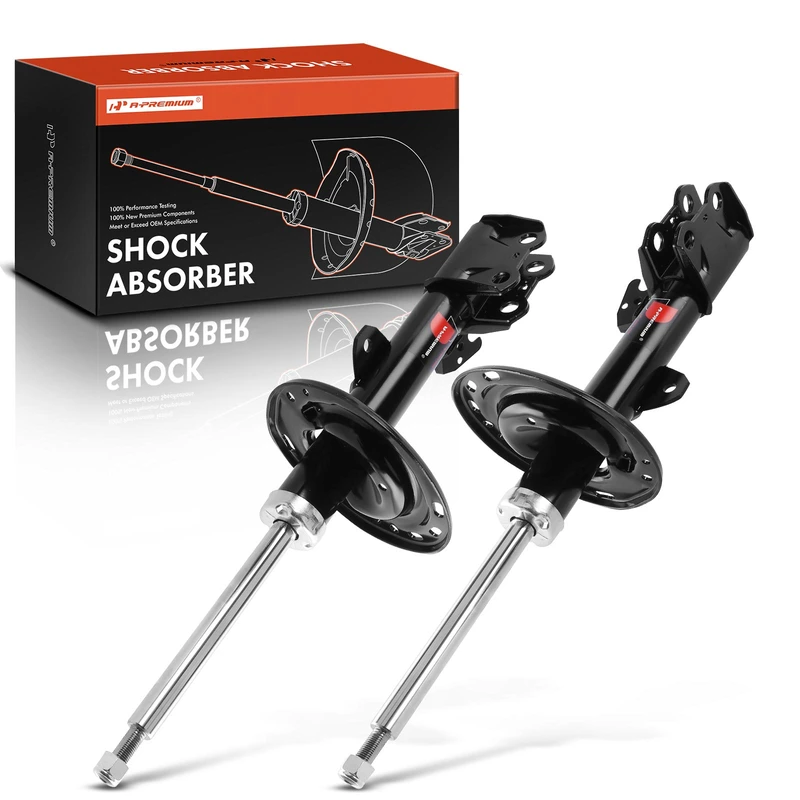 2-Pc Shock Absorber, Front Driver & Passenger, A-Premium APSA1597