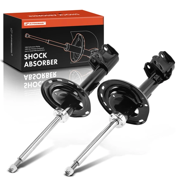 2-Pc Shock Absorber, Front Driver & Passenger, A-Premium APSA1606