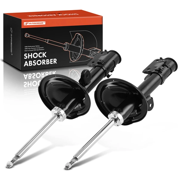 2-Pc Shock Absorber, Front Driver & Passenger, A-Premium APSA1609
