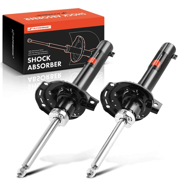 2-Pc Shock Absorber Front Driver & Passenger A-Premium APSA1627