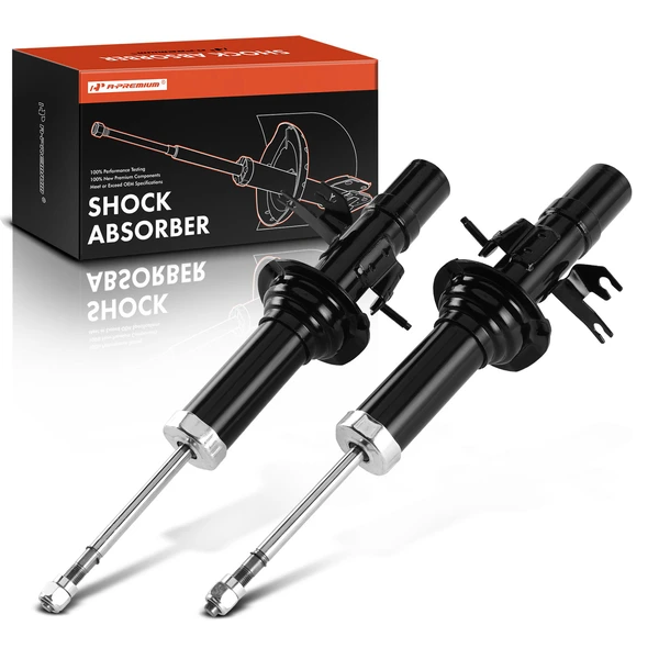 2-Pc Shock Absorber, Front Driver & Passenger, A-Premium APSA1619