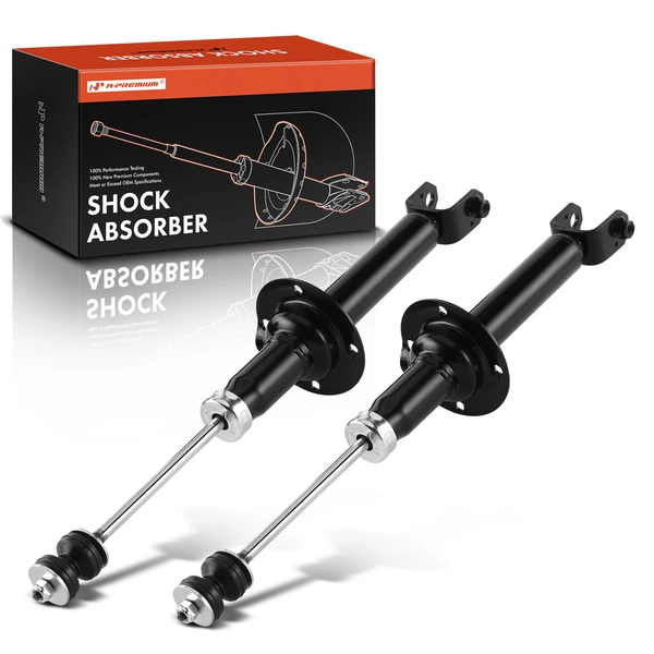 2-Pc Shock Absorber, Rear Driver & Passenger, A-Premium APSA1620