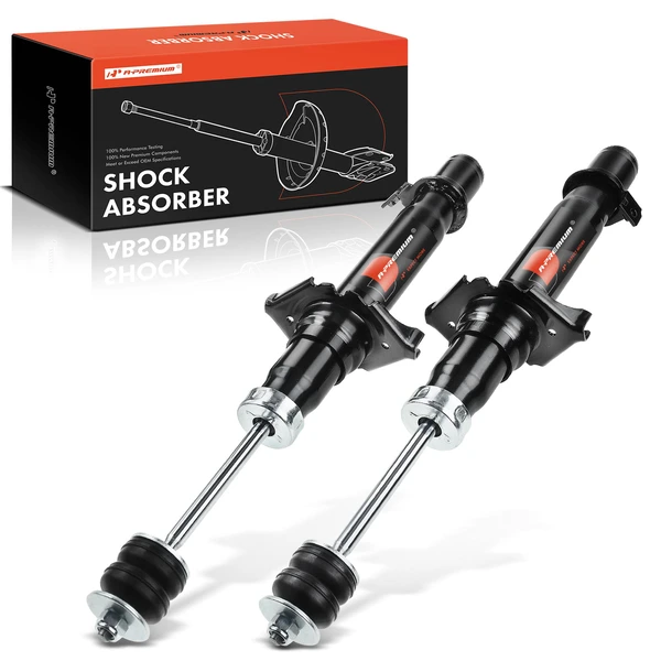 2-Pc Shock Absorber, Front Driver & Passenger, A-Premium APSA0821